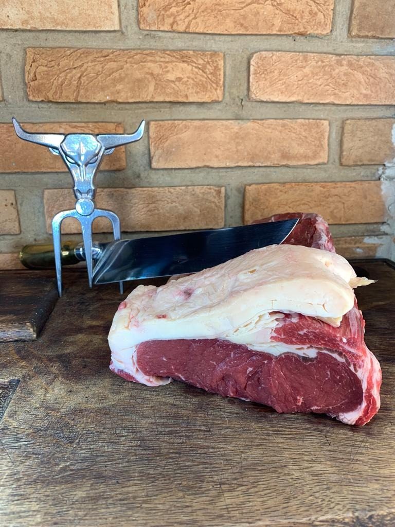 Corte nobre de carne selecionado na Nobre's Beef