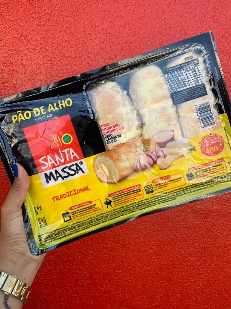 Pão de alho para churrasco